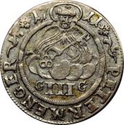 3 Petermenger - Charles Joseph of Lothringen, Germany, 1711 reverse image