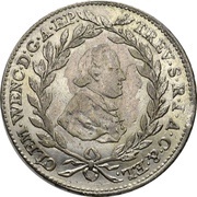 20 Kreuzers - Clemens Wenzel of Sachsen obverse image