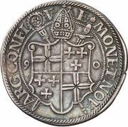 1 Thaler - John VII of Schönenberg, Germany, 1590 reverse image