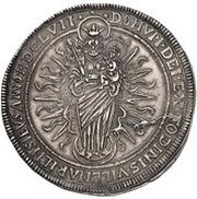 1 Thaler - Charles Caspar of the Leyen, Germany, 1657 reverse image
