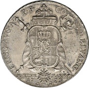 1 Thaler - Clemens Wenzel of Sachsen Konventionstaler, Germany, 1773 reverse image