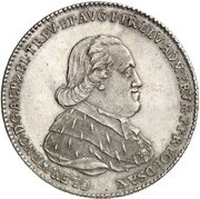 1 Thaler - Clemens Wenzel of Sachsen obverse image