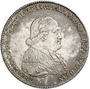 1 Thaler - Clemens Wenzel of Sachsen obverse image