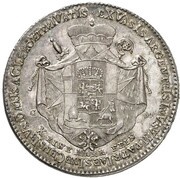 1 Thaler - Clemens Wenzel of Sachsen, Germany, 1794 reverse image