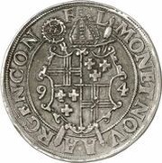 2 Thalers - John VII of Schönenberg, Germany, 1594 reverse image