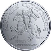 1½ Euro Vienna Mint - Leopold V obverse image
