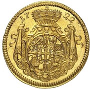 1 Ducat - Francis Louis of Pfalz-Neuburg, Germany, 1720-1722 reverse image