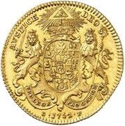 1 Ducat - Francis George of Schönborn, Germany, 1735-1752 reverse image