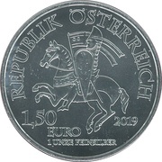 1½ Euros Vienna Mint - Wiener Neustadt obverse image