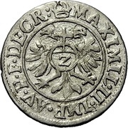 2 Kreuzer, Germany, 1572 reverse image