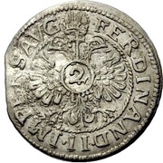 2 Kreuzer, Germany, 1623-1624 reverse image