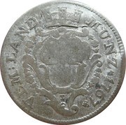 5 Kreuzer 5 Konventionskreuzer obverse image