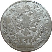 5 Kreuzer 5 Konventionskreuzer, Germany, 1767 reverse image
