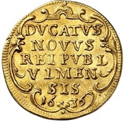 1 Ducat, Germany, 1635-1638 reverse image