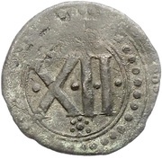 12 Pfennig, Germany, 1590 reverse image