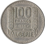 100 Francs reverse image