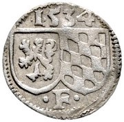 1 Pfennig - Frederick II obverse image