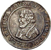 ½ Guldiner - Frederick II, Germany, 1522 obverse image