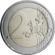 2 Euros Republic of Austria, Austria, 2018 reverse image