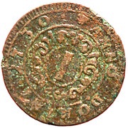 1 Pfennig - Charles August Frederick, Germany, 1730-1761 reverse image