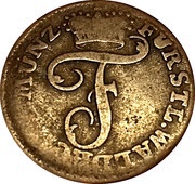 1 Pfennig - Frederick Charles August obverse image