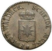 1 Pfenning - Frederick Charles August obverse image