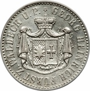 ⅙ Thaler - George Frederick Henry obverse image