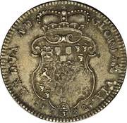 ⅔ Thaler - Charles August Frederick, Germany, 1752 reverse image