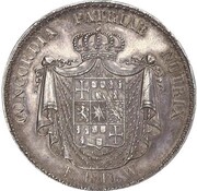 1 Kronenthaler - George, Germany, 1813 reverse image