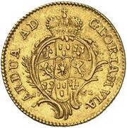 1 Ducat - Charles August Frederick, Germany, 1762 reverse image