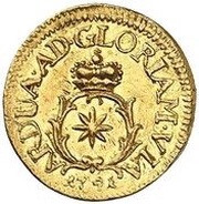 ¼ Ducat - Charles August Frederick, Germany, 1741-1761 reverse image