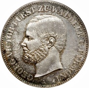 1 Vereinsthaler - George Victor obverse image