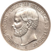 2 Thalers / 3½ Gulden - George Victor obverse image