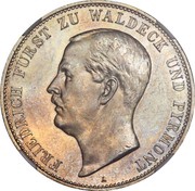 5 Mark - Frederick Adolphus Hermann obverse image