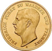 20 Mark - Frederick obverse image
