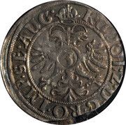 3 Kreuzers - Christian and Wolrad IV, Germany, 1608-1609 reverse image