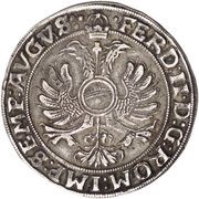 1 Thaler - Christian and Wolrad IV, Germany, 1625 reverse image