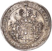 1 Thaler - George Frederick, John II and Henry Volrad obverse image