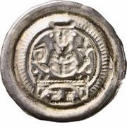 Denier Bracteate - Heribert II of Büren, Germany, 1198-1225 reverse image