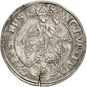 1 Thaler - Henry III of Duden, Germany, 1574 reverse image