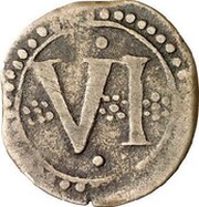 6 Pfennig, Germany,  reverse image