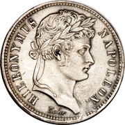 2 Franken - Jérôme Bonaparte obverse image