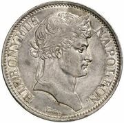 5 Franken - Jérôme Bonaparte obverse image