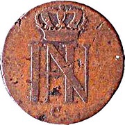 1 Pfennig - Jérôme Bonaparte obverse image