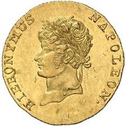 5 Thalers - Jérôme Bonaparte obverse image