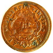 ¼ Stuber - Frederick Alexander, Germany, 1748-1750 reverse image