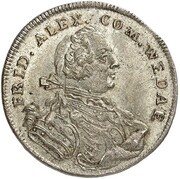1⁄12 Thaler - John Frederick Alexander obverse image