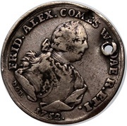 ⅓ Thaler - Frederick Alexander obverse image