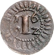 1 Pfennig, Germany, 1636-1694 reverse image