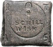 4 Schilling Siege coinage obverse image